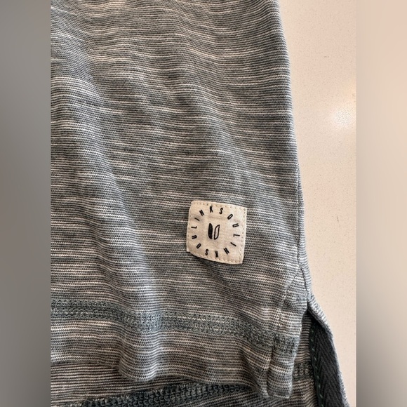 LINKSOUL Men’s 3 Button Polo Golf Short Sleeve Shirt Green Striped Size XL - Picture 7 of 7